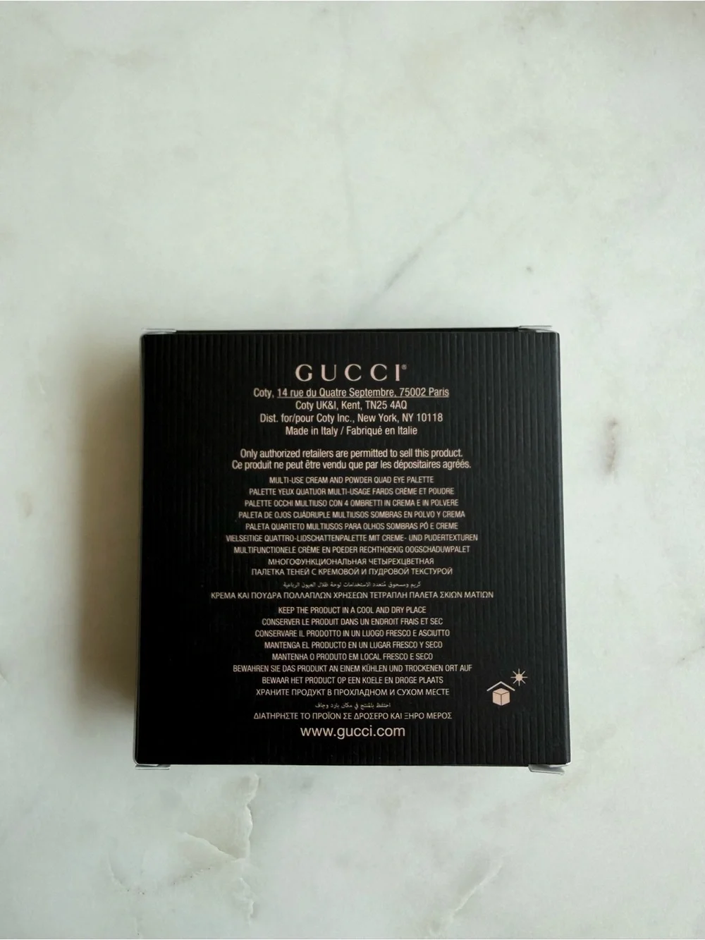 Gucci Palette de Beaute Quatuor in Rosa Nitida 02 - Eyes, Lips & Cheeks
